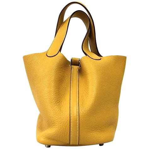 hermes picotin yellow|hermes picotin18.